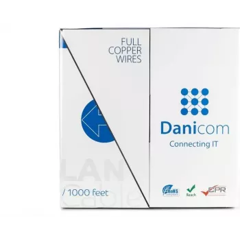 Cabo de rede DSIT DANICOM CAT6 FTP 305m PVC (Fca)