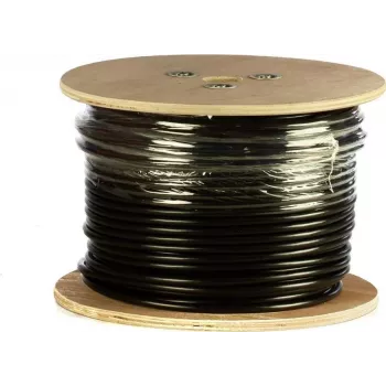 Cabo exterior DSIT DANICOM CAT6 FTP 100m com condutor maciço e bainha PE (Fca) - DC-OUT-FTP6-100S-FCA