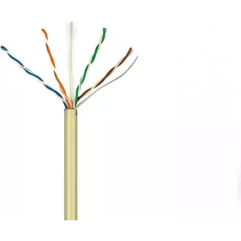 Cabo de instalação de rede DSIT DANICOM CAT6 UTP 50m PVC (Fca)