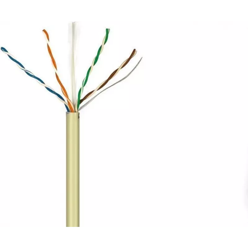 Cabo de instalação de rede DSIT DANICOM CAT6 UTP 50m PVC (Fca)