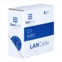 Cabo de rede exterior DSIT CAT5e U/UTP AWG 24/1 condutor maciço 100 metros preto