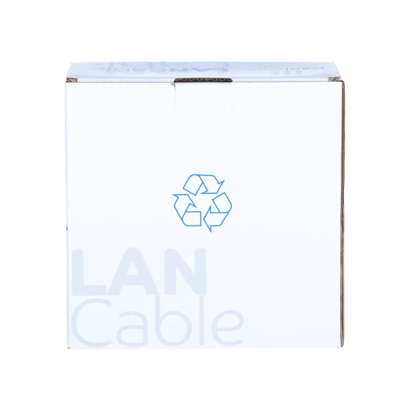 Cabo de rede exterior DSIT CAT5e U/UTP AWG 24/1 condutor maciço 100 metros preto