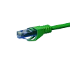 Cabo de rede Ethernet DSIT CAT6a 100% cobre U/UTP 5m verde (DC-U6A3-050)