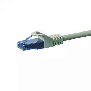 Cabo de rede DSIT CAT6a U/UTP 100% cobre 7,5m cinzento