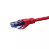 Cabo de rede DSIT CAT6a U/UTP, 100% cobre, 30m, vermelho