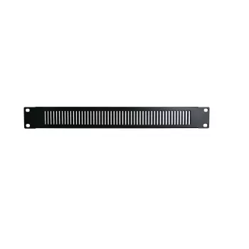 Painel cego perfurado DSIT 19 polegadas 1U – gestão de fluxo de ar e proteção contra poeira para rack (Ds-Blind1-perf-v)