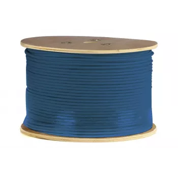 Cabo de instalação DSIT DANICOM CAT6A S/FTP 305m com condutor maciço - LSZH (Dca) - 10GBase-T, 500MHz, PoE++