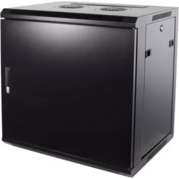 Armário de servidor de parede DSIT DS6609M 9U 600x600x500mm com porta metálica