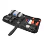 DSIT DC-TOOLSET-PRO Conjunto Profissional de Ferramentas de Rede com Alicate de Crimpagem, Testador, Ferramenta de Impacto LSA, Alicates, Chaves de Fendas, Fichas e Estojo com Fecho de Correr