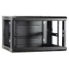 DSIT DS6404-F Caixa de Servidor de Parede 4U com Porta de Vidro, Não Montada, 600 x 450 mm