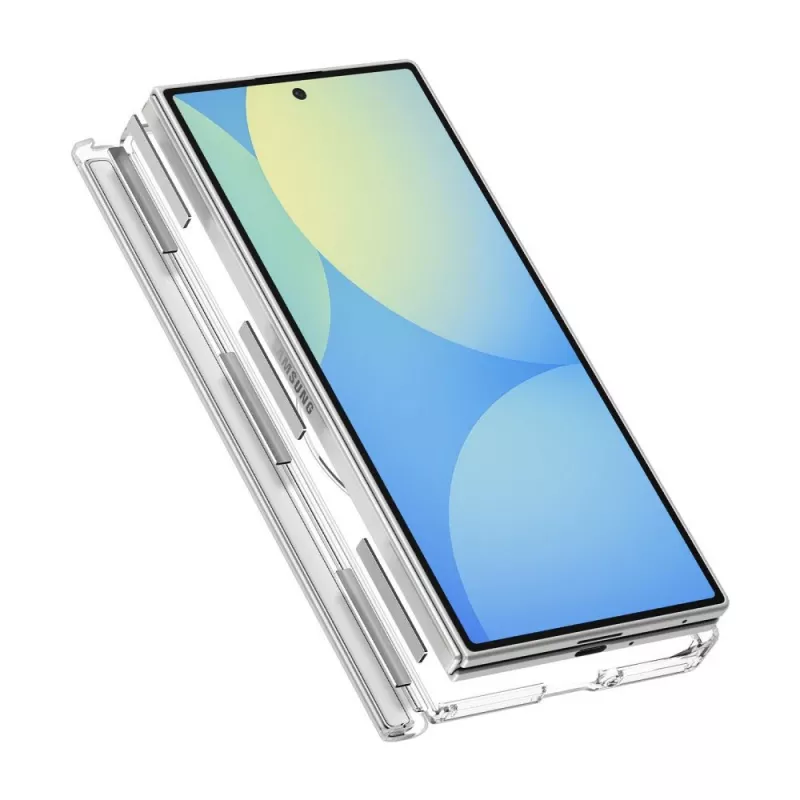 Capa Spigen Air Skin Zero MagFit para Samsung Galaxy Z Fold 8 Ultra, compatível com MagSafe, Clear White (ACS11495)
