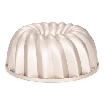 Conjunto de mini formas de bundt cake antiaderentes em aço carbono Patisse PAT-04502, 6 peças, preto