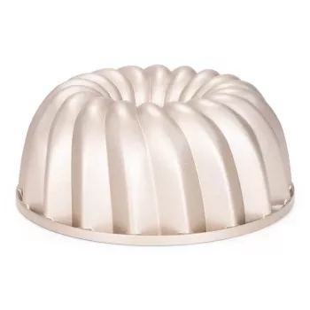 Conjunto de mini formas de bundt cake antiaderentes em aço carbono Patisse PAT-04502, 6 peças, preto