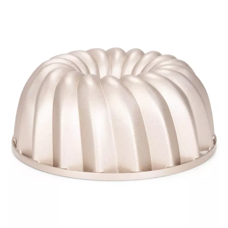Conjunto de mini formas de bundt cake antiaderentes em aço carbono Patisse PAT-04502, 6 peças, preto