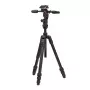 Conjunto de tripé de 3 vias Manfrotto Befree GT PRO com cabeça de 3 vias e bolsa