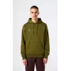 Sweatshirt com capuz Champion homem verde-azeitona 220271 GS585 L