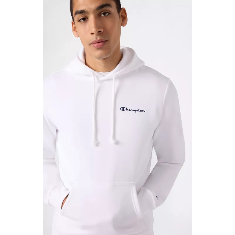 Sweatshirt com capuz Champion homem branco 221790 WW001 M