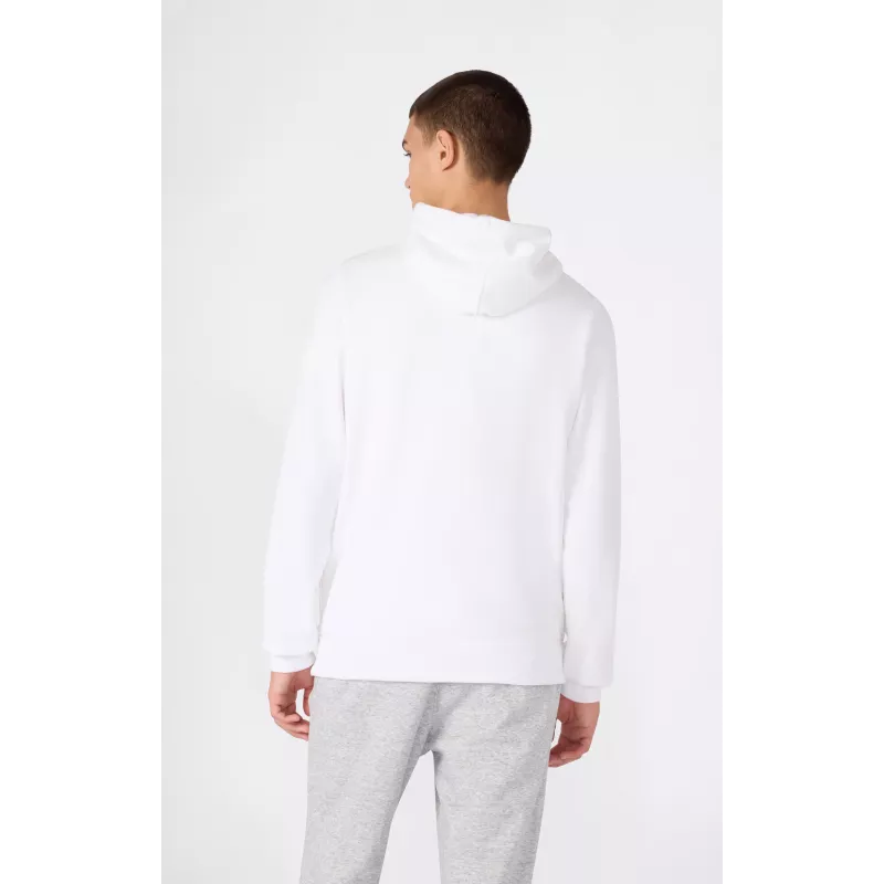 Sweatshirt com capuz Champion homem branco 221917 WW001 M