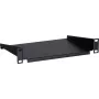 Prateleira fixa de rack DSIT DS-FH10 10 polegadas 1U para armários de servidor, preto, 250 x 136 x 44 mm