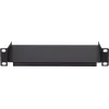 Prateleira fixa de rack DSIT DS-FH10 10 polegadas 1U para armários de servidor, preto, 250 x 136 x 44 mm
