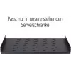Prateleira fixa DSIT DS-FH100 para racks de servidor de 1000 mm de profundidade, 1U, 19 polegadas, preto