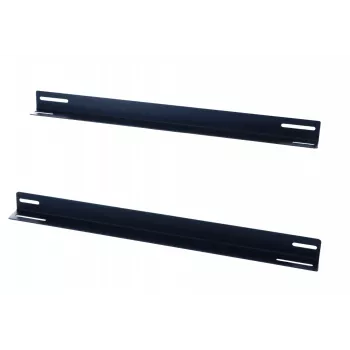 Calhas de montagem em rack DSIT 19 polegadas para armários de parede de 600 mm de profundidade – aço galvanizado, 1 par