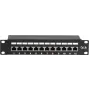 Patch panel DSIT DS-10Patch5-12FTP 10 polegadas 12 portas FTP Cat 5e