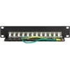 Patch panel DSIT DS-10Patch5-12FTP 10 polegadas 12 portas FTP Cat 5e