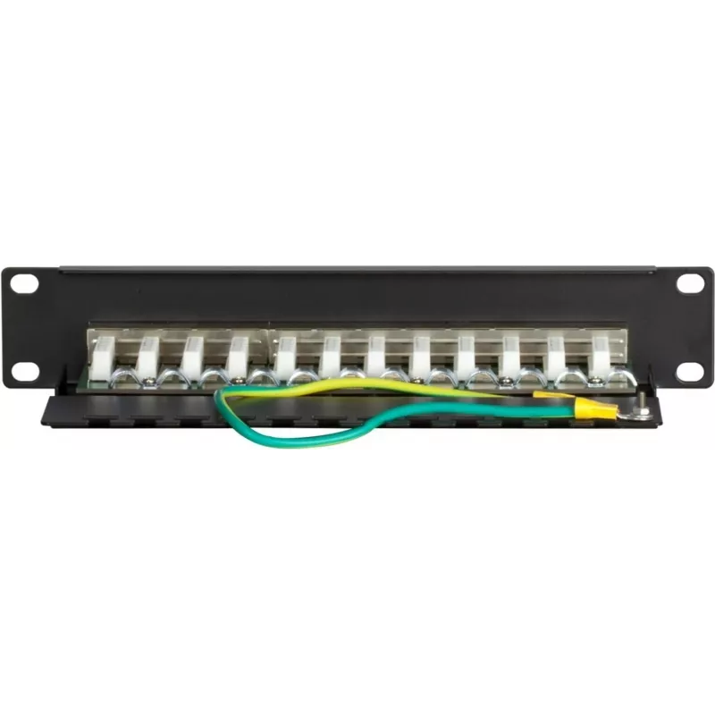 Patch panel DSIT DS-10Patch5-12FTP 10 polegadas 12 portas FTP Cat 5e
