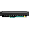 Patch panel DSIT DS-10Patch5-12FTP 10 polegadas 12 portas FTP Cat 5e