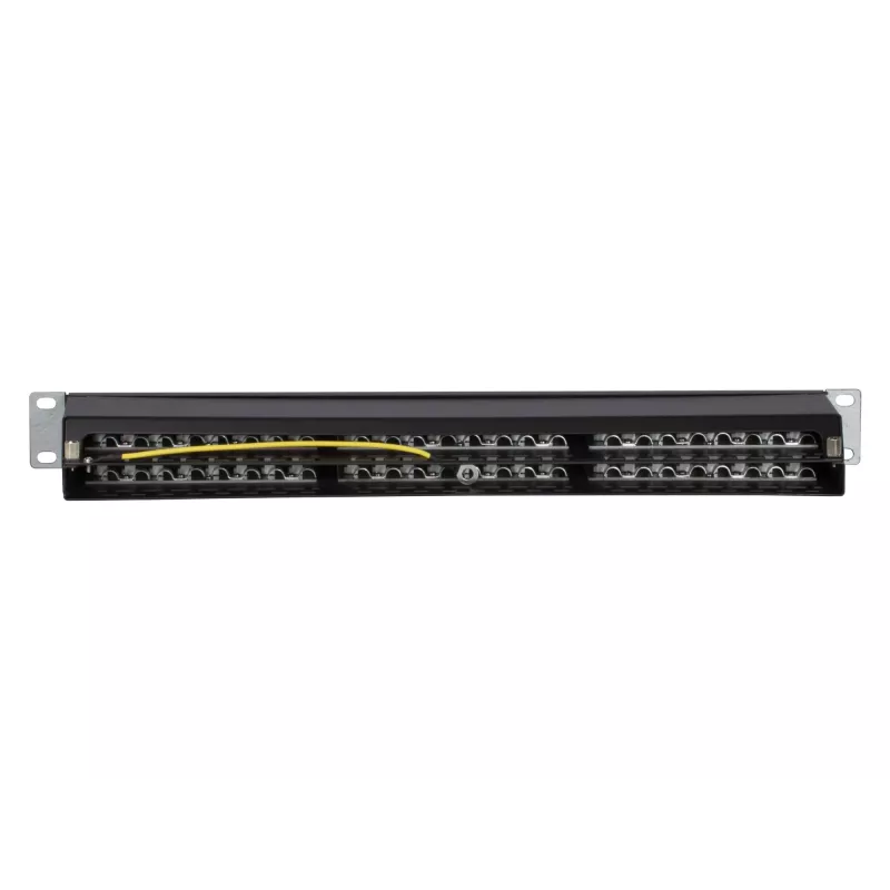Patch panel DS-IT CAT5 FTP 48 portas 19 polegadas para montagem em rack