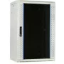 Caixa de servidor de montagem na parede DSIT DS6418W 18U com porta de vidro, 600x450x900 mm, branco