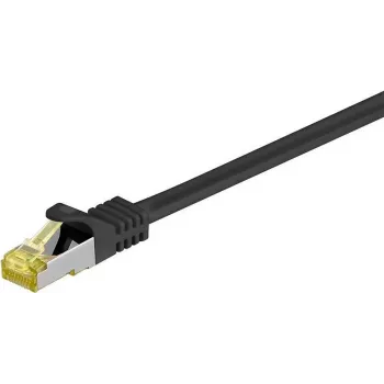 Cabo de rede DSIT Cat.7 S/FTP PiMF RJ45, 2 m, preto