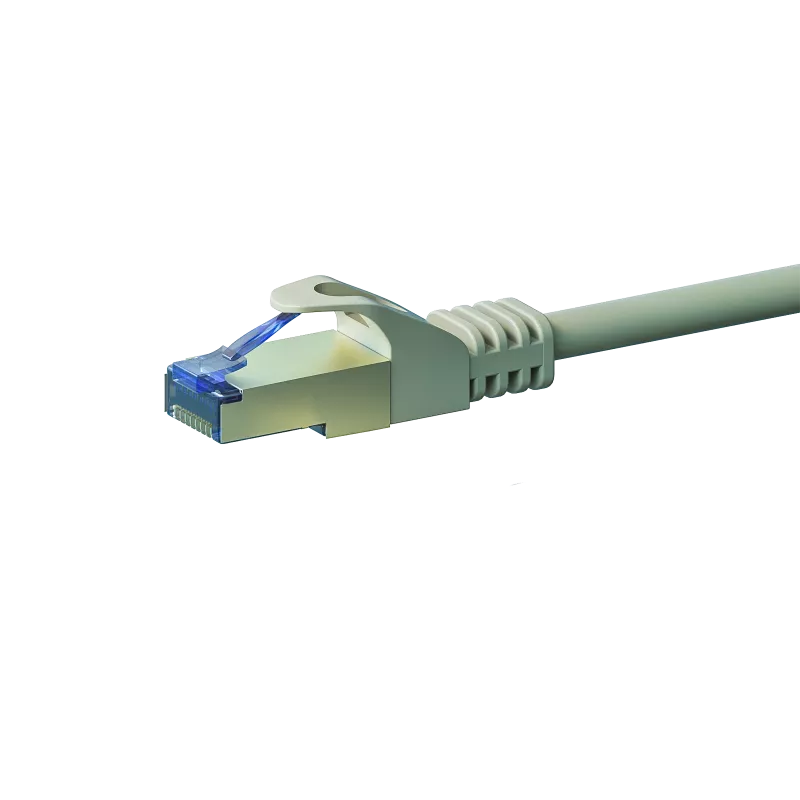 Cabo de rede DSIT CAT 6a S/FTP LSOH, 0,25 m, cinzento