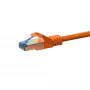 Cabo de rede DSIT CAT 6a LSOH - S/FTP - 30 metros - laranja (DC-6A6-300)
