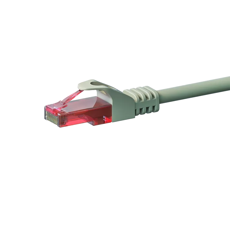Cabo de rede DSIT CAT6 U/UTP 7,5 m cinzento 100% cobre (DC-61-075)