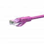 Cabo de rede DSIT CAT 6 U/UTP - 0,50 m - rosa - CCA (DC-C69-005)
