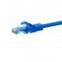 Cabo de rede DSIT CAT5e U/UTP 0,50 m azul 100% cobre (DC-54-005)