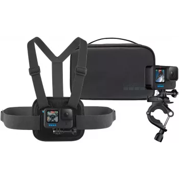 GoPro Sports Kit (arnês peitoral + suporte para guiador + bolsa para câmara) (AKTAC-001-VN)