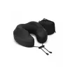 Almofada de viagem para o pescoço Cabeau Evolution Plus preto