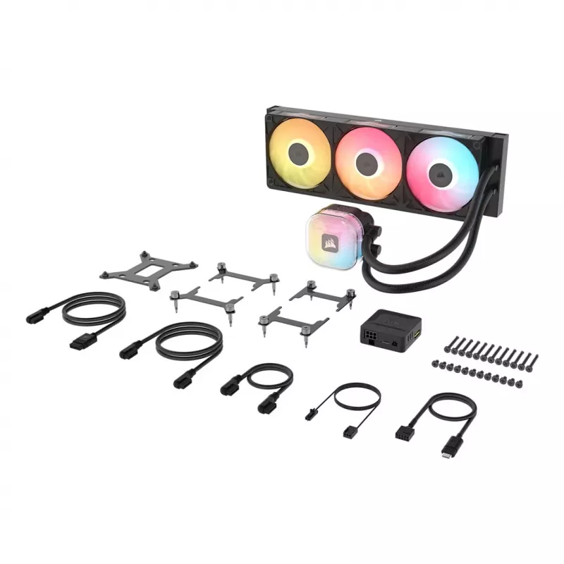 CORSAIR iCUE LINK TITAN II 360 RX RGB Refrigeração líquida para CPU Preto