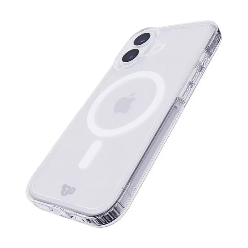 Tech21 EvoClear MagSafe Capa para iPhone 17 Transparente – proteção contra quedas de 3,6 m, resistente a UV, antimicrobiana