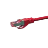DSIT CAT 6 Cabo de rede LSOH - S/FTP - 3 Metros - Vermelho (DC-S65-030)