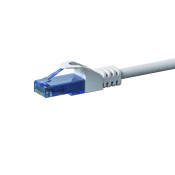 Cabo de rede DSIT CAT6a 100% cobre - U/UTP - 0,15 metros - branco (DC-U6A2-001)