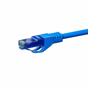 Cabo de rede DSIT UTP CAT6a, 100% cobre, azul, 0,25 m (DC-U6A4-002)