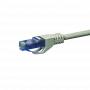 Cabo de rede DSIT CAT6a 100% cobre - U/UTP - 0,50 metros - cinzento (DC-U6A1-005)