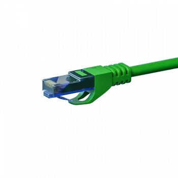 Cabo de patch DSIT CAT6a U/UTP 100% cobre, RJ45, 1,5 m, verde