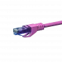 Cabo de rede DSIT CAT6a 100% cobre - U/UTP - 1,50 m - rosa (DC-U6A9-015)