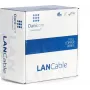 Cabo de rede DSIT Danicom CAT7 S/FTP 100m condutor maciço LSZH Dca laranja