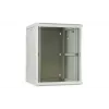DSIT DS6604W armário de servidor de parede 4U com porta de vidro, 600 x 600 x 280 mm, branco